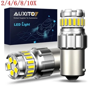 BA15S 1156 P21W AUXITO 7506 Reverse Back Light Up White LED Bulb 23SMD 2/10x - Picture 1 of 25