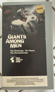 GIANTS AMONG MEN The 1986 NY Giants Opening Day to Super Bowl New Sealed Betamax - Bild 1 von 1