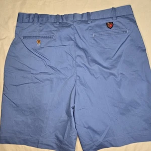 Pantalones Cortos Polo Golf Ralph Lauren Talla 36 Para Hombres 9" Entrepierna Azul Claro Escudo Logo De Colección - Imagen 1 de 10