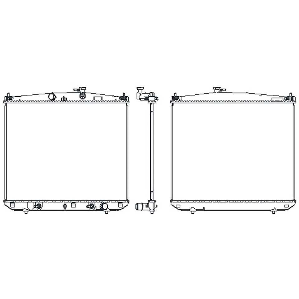 Radiador de repuesto nuevo RAD13602 para Lexus RX350 2016-2019 Foto 1 de 1
