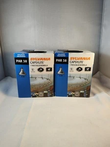 2Pack Sylvania CAPSYLITE Spot Light Bulb PAR 38 120v 30° 90w 90PAR/CAP/SPL/FL30 - Picture 1 of 4