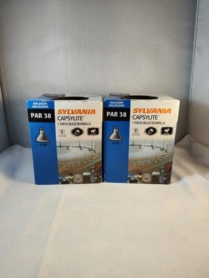 2Pack Sylvania CAPSYLITE Spot Light Bulb PAR 38 120v 30° 90w 90PAR/CAP/SPL/FL30 - Image 1 of 4