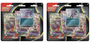 Pokemon TCG: Fiamme Fantastiche Sneasel/Weavile Confezione da 3 Blister Box Set PRESELL - Foto 1 di 1