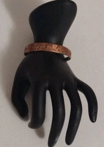 Vintage Kupfer Glocke Handelsposten Manschette Unisex Indianer Stamm Armband 6" - Bild 1 von 6