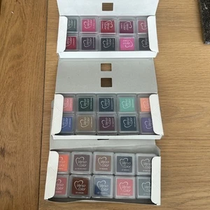Versa Colour Tinte Konvolut 30 Mini Stempelkissen - 1 Zoll quadratisch, stapelbar - Bild 1 von 5