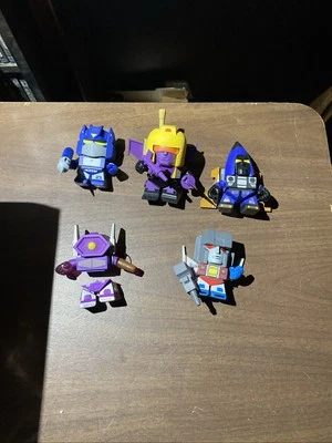 Lote de 5 Figuras Vinilo Transformers Loyal Subjects 3.5" - Shockwave, Starscream... Foto 1 de 4