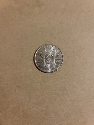2001-P 25C Vermont 50 States Quarter A.U. - Image 1 of 2