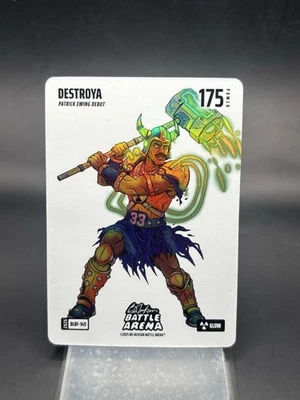 Bo Jackson Battle Arena Destroya Patrick Ewing Glow Blizzard Battlefoil SSP Foto 1 de 2