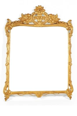 Large French Mirror 18th Century Louis XVI Style - Image 1 of 4