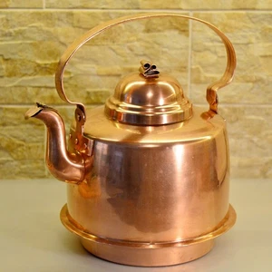 Teekessel 5,0 L, Wasserkessel, Kupferkessel, Wasserkocher aus Schweden - Bild 1 von 12