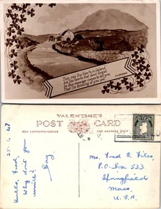 Ireland Heartfelt Postcard with Landscape Scene and Irish Message - Picture 1 of 1