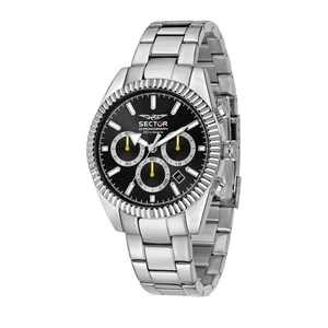 Sector 240 – Orologio Uomo Acciaio Nero Cronografo (R3273676006) - Imagen 1 de 7
