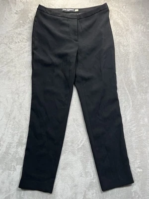 Calça social Karl Lagerfeld Paris feminina calça preta 4 perna reta - Imagem 1 de 4