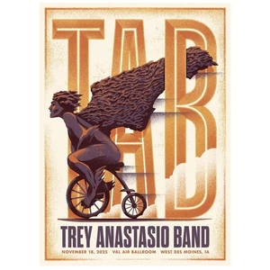 Poster Trey Anastasio Band West Des Moines 18 novembre 2025 - Foto 1 di 3