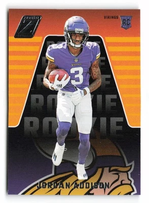 2023 Panini Zenith #157 Jordan Addison Retail Rookie Minnesota Vikings RC - Image 1 of 2
