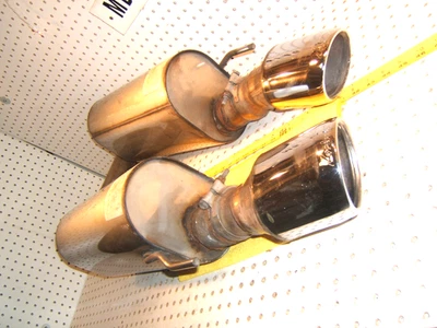 Silenciadores de escape trasero Mercedes 00-06 W220 S430 S500 LORINSER Sebring V8 1 sistema Foto 1 de 4