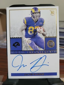 2021 Panini Encased Rookie Endorsements Gold 07/25 Jacob Harris #RE-JH Auto RC - Bild 1 von 2