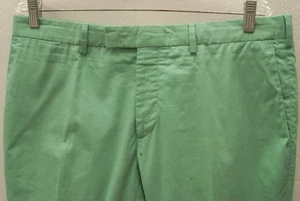 Ralph Lauren Purple Label mint green lightweight pants 36x29 100% cotton - Picture 1 of 6