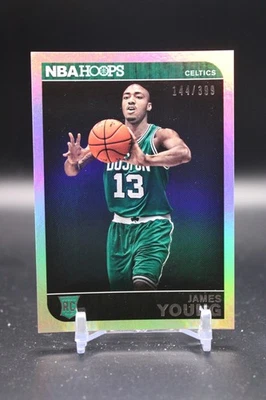 James Young, Boston Celtics, 2014-15 Panini Hoops, RC, plata, 144/399, #275 Foto 1 de 2