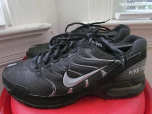 ZAPATOS DEPORTIVOS NIKE AIR MAX TORCH 4 NEGRO PLATA HOMBRE TALLA 9.5 - Imagen 1 de 6