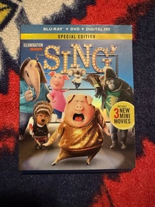 Sing (Blu-ray / DVD) + OOP Slipcover - Picture 1 of 5