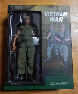 Damtoys Pes005 1/12 The Vietnam War Army 25th Infantry Division Sergeant Action - Bild 1 von 2
