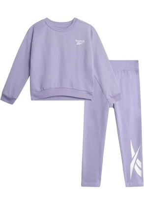 Conjunto de Legging Reebok Girl’s G Hood 2 Peças Lavanda Tamanho XL (12) Selado - Imagem 1 de 4