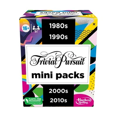 Hasbro Gaming Trivial Pursuit Mini Packs Multipack, Fun Trivia Questions for Adu - Image 1 of 4