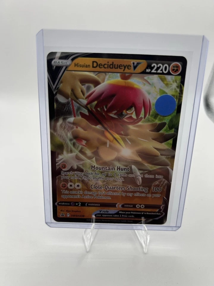 Hisuian Decidueye V SWSH238 SWSH: Sword & Shield Promo Cards Holo - Image 1 of 1