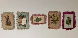 lot of 5 victorian era cards - Bild 1 von 2