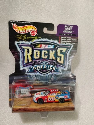= Nascar Rocks America Hot Wheels Mattel #66 Ford Taurus Car Kmart Haas Motor Foto 1 de 2