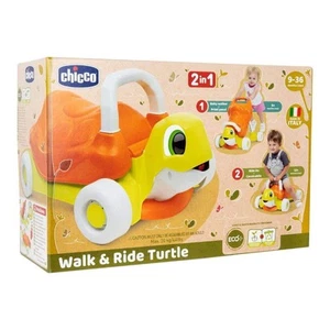 Chicco Walk&Ride Turtle Eco+ Primi Passi Cavalcabile 10181 - Foto 1 di 1