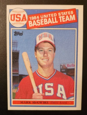 Topps Baseball #401 1985 Mark McGwire radiocontrol Foto 1 de 2