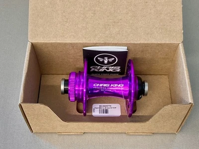 Juego de bujes Chris king R45D - Juego delantero + trasero - Violeta 3D púrpura -Nuevo - SRAM  Foto 1 de 2