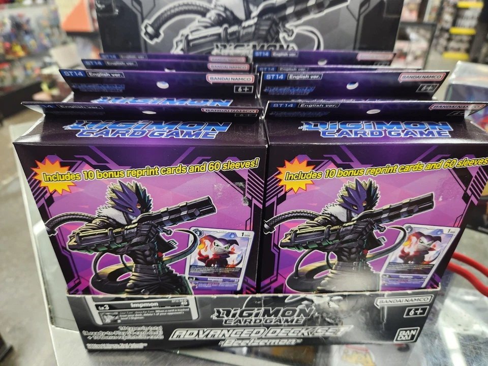 DIGIMON CCG ADVANCED DECK SET BEELZEMON NEW SEALED - Image 1 of 1