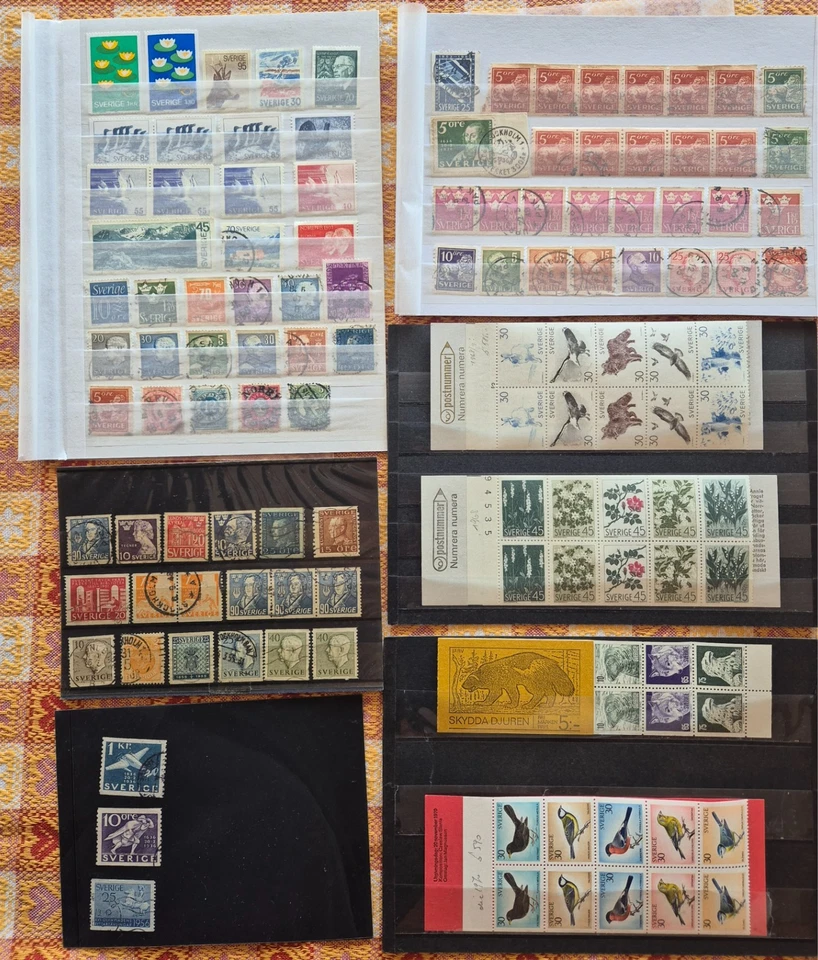 LOTTO FRANCOBOLLI SVEZIA SVERIGE NUOVI E USATI - VEDI FOTO Foto 1 de 1