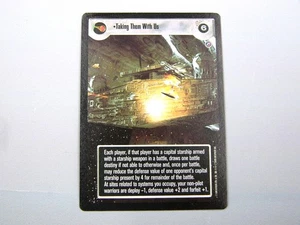 SWCCG - DEATH STAR II (BB / '00) - LS TAKING THEM WITH US / RARE / NEVER PL. /NM - Bild 1 von 4