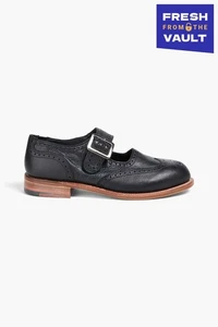 RRP€511 TRICKER'S X GABRIELA HEARST Leather Mary Jane Flats US6.5 UK5 EU38 Flat - Picture 1 of 11