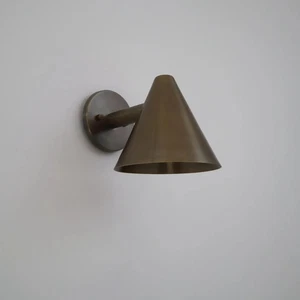 Brass Wall Sconce Light | Handmade Mid Century Modern Interior Lighting - Picture 1 of 7