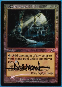 Rhystic Cave FOIL Prophecy NM Land Uncommon SIGNED CARD (505148) ABUGames - Picture 1 of 2