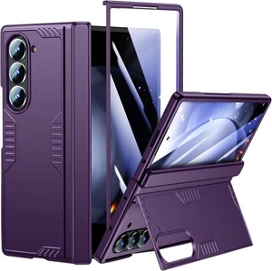 LEIAU Case for Samsung Galaxy Z Fold 6 with Screen Protector and Kickstand - Picture 1 of 5