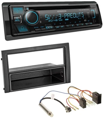 Kenwood Bluetooth USB CD MP3 DAB Autoradio für Skoda Fabia 2004-2007 6Y Facelift - Bild 1 von 4