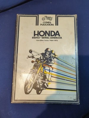 Manual de reparación de servicio Honda CLYMER Publications 125 - 350 cc gemelos 1964 - 1972 Foto 1 de 4