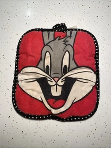 Vintage 1993 Looney Tunes Bugs Bunny Pot Holder - Picture 1 of 6
