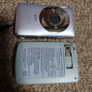 [Casi Como Nuevo] Canon IXY 200F PowerShot SD1300 IS IXUS 105 Plateado de Japón - Imagen 1 de 11