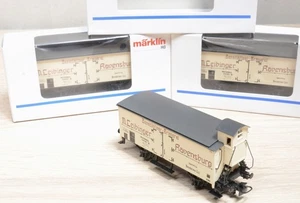 3 vagoni birra Märklin con casa del freno birrificio benedettino / NUOVI! - Foto 1 di 3