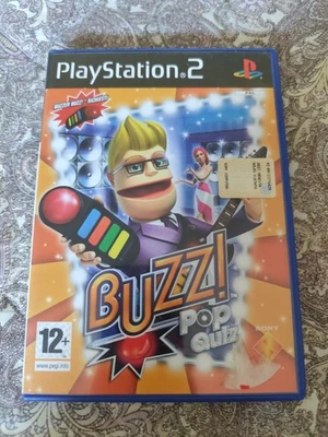 BUZZ! Pop Quiz per SONY PS2, PLAYSTATION 2, PAL ITALIANO, ECCELLENTE E COMPLETO  - Immagine 1 di 4