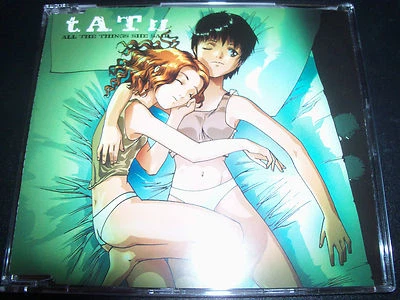 Tatu All The Things She Said Rare Australian 4 Track  CD Single - Like New Foto 1 de 3