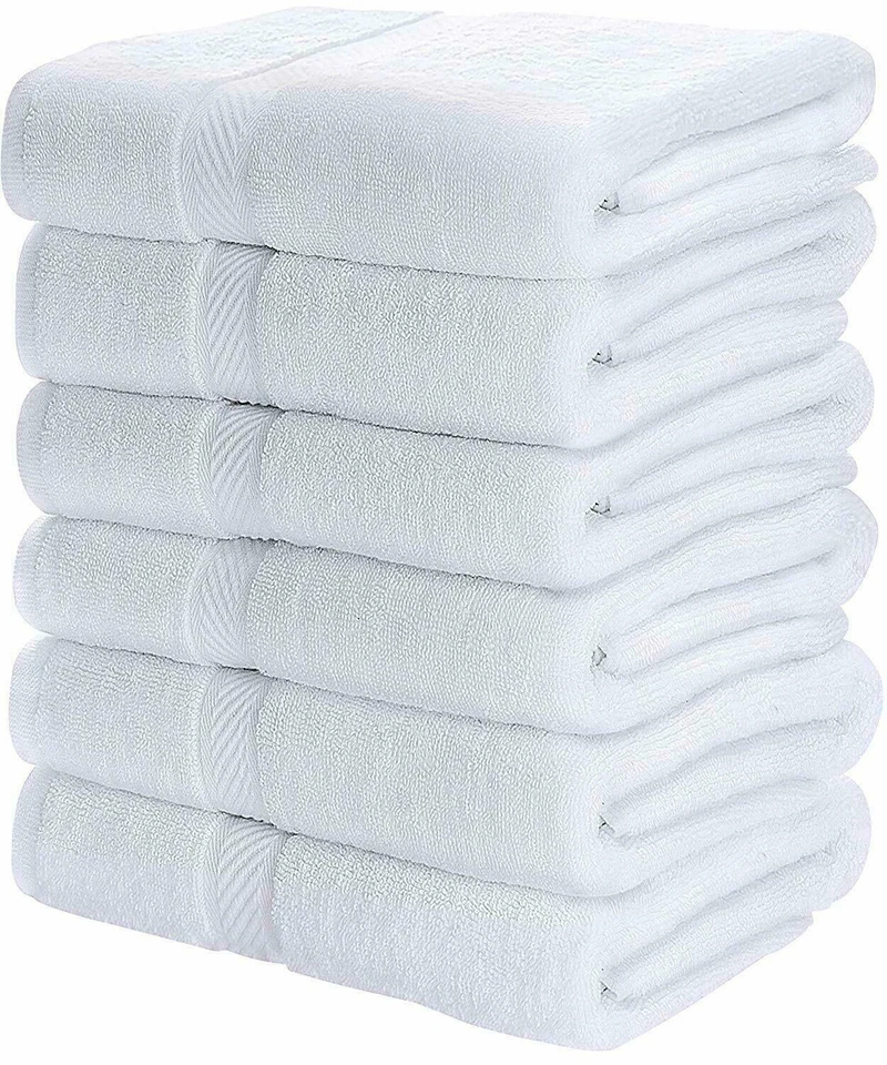 Premium Hand Towels 100 Combed Ring Spun 600 GSM Extra Large 16x28
