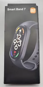M7 Smart Band 7 Smart Watch - Water Resistant/Blood, Heart, Stress Monitoring - Picture 1 of 3